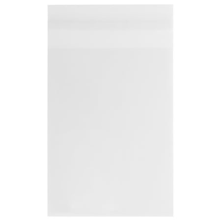 UPC: 0609465317007 | JAM A6 Cello Sleeves  4 15/16 x 6 9/16  1000/Carton  Clear  Peel & Seal