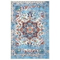 thumbnail image 5 of GLN Rugs Narli - Indoor, Machine Washable Area Rug 5'3"x7'5" Turkish Blue Home Carpet, 5 of 10