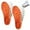 2pair (Orange), variant on Footstr Insoles, 2025 New Footstr Breathable Soft Foam Shoe Insole with Arch Support, 4d Elastic Comfort Memory Massage Insole for Mens Women Kids