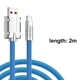 thumbnail image 3 of Cable de carga rápida USB tipo C de 120 W 6 A para (2 m azul) Likrtyny Para estrenar, 3 of 9