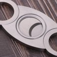 thumbnail image 3 of Cuchillas Dobles de acero inoxidable perfecl Guillotina de Metales Tijeras de plata, 3 of 8