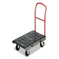 thumbnail image 3 of 24 in. x 48 in. 2000 lbs. Capacity Heavy-Duty Platform Truck Cart - Black, 3 of 4
