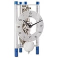 thumbnail image 2 of LAKIN-Silver with Blue MANTELCLOCK, 2 of 2