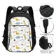 thumbnail image 3 of Balery Dinosaur Mochila con carga USB para hombre y mujer - Mochila impermeable y antirrobo para laptop con puerto USB para viajes, trabajo, 3 of 7