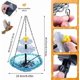 thumbnail image 3 of Fuente solar colgante para baño de aves MOVVIYE color morado, 3 of 7