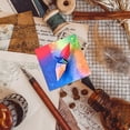 thumbnail image 4 of MasteelfCA 400 Sheets of Colorful Origami Papers Handmade Craft Paper Art Folding Paper, 4 of 8