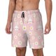 thumbnail image 1 of Balery Rabbit Sunflower Bañador para hombre, shorts de playa de secado rápido con entrepierna y forro de compresión-Small, 1 of 6