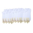 thumbnail image 1 of Qarigey 5 pares de calcetines tobilleros de estilo clásico de alta elasticidad, fáciles de combinar, suministros para zapatos, accesorios de ropa Medias blanco talla 39-44 Qarigey AP009901-02, 1 of 6