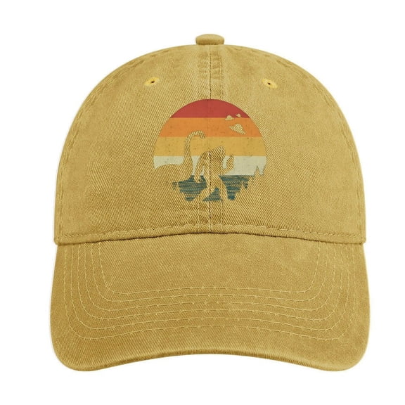 Sasquatch Sand Colour Baseball Cap for Men Women, Adjustable Snapback Hats Cotton Hat