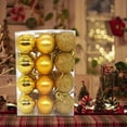 thumbnail image 7 of Honeeladyy Christmas Tree Ornaments 3cm Christmas Ball Holiday Decoration 24 Box Sets With Bright Matte Powder Electroplated Colored Hanging Ball Decorations, 7 of 7