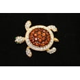 thumbnail image 7 of Crystal 3D Sea Turtle Brooch Pin, Rhinestone Sea Turtle Brooch, Sea Life Jewelry Gift, 7 of 7
