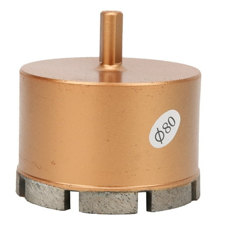 

Hole Opener High Hardness Drill Bit Hole Saw For Tiles Vitrified Tile Marble Granite Glass 80mm