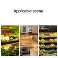 thumbnail image 5 of Travelwant Wicker Bread Basket, Rectangular Woven Basket with Handles Tabletop Food Fruit Vegetables Serving Baskets Trays, 5 of 6