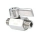 thumbnail image 3 of 316 Stainless Ball Valve - 1/4 Inch NPT Thread Male Small Mini Ball Valve (1/4Inch Male&Male), 3 of 5