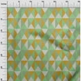 thumbnail image 3 of oneOone Velvet Light Green Fabric Geometric Sewing Fabric By The Yard Printed Diy Clothing Sewing Supplies 58 Inch Wide, 3 of 4