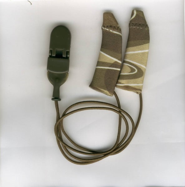 Ear Gear Hearing Aid Protection Binaural Corded, Size Original (fits hearing aids 1¼ 2