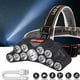 thumbnail image 4 of Wosthever Linterna frontal recargable, linterna frontal portátil, resistente al agua, ABS, linterna multiusos, equipo de iluminación, pesca nocturna, Iluminación y accesorios 6LED Wosthever HA074419-01, 4 of 6