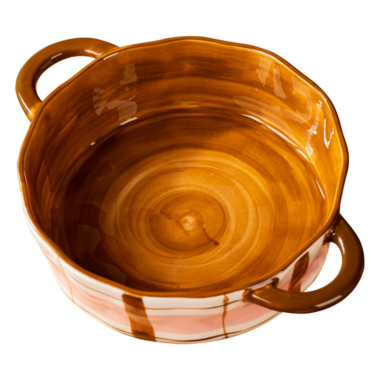 Qeeadeea Ceramic Bowl With Handle, Ramen Bowl Ceramic, Pho Bowls