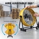 thumbnail image 5 of Ventilador Industrial de Tambor 24 Pulgadas Sky Care Amarillo con 3 Velocidades y Flujo de Aire Potente, 5 of 8