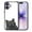 Black Bombay Kitten Cat, variant on WIRESTER Shockproof Soft Rubber Cover Case for Apple iPhone 17 6.3" 2025, Brown Gray Squirrel