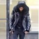 thumbnail image 4 of Chaqueta con cremallera de estilo europeo y americano para otoño e invierno, chaqueta de moto gruesa para hombre, abrigo de cuero, 4 of 4
