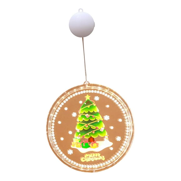 Luz colgante de ventana Yuyangstore para Decoración de Navidad