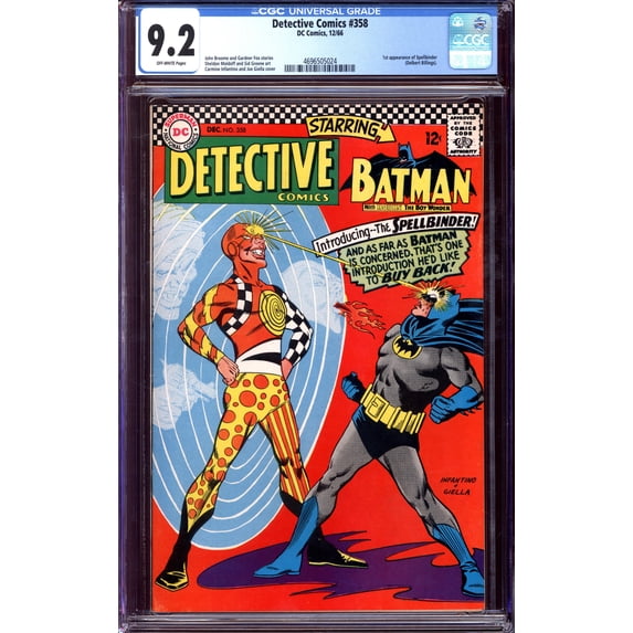 Detective Comics #358 - CGC 9.2 Comic Book