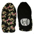 thumbnail image 4 of Hawaiian Car Seat Covers, Black Flower Set of 2 Front Bucket Seat Covers, Made in Hawaii USA, 4 of 4