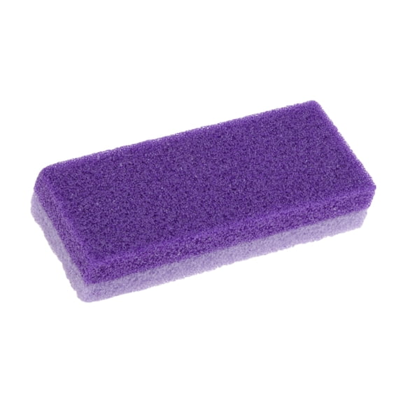 Vocoste 1 Pc Two-Color Pumice Stone Foot Scrubber for Dead Skin Purple