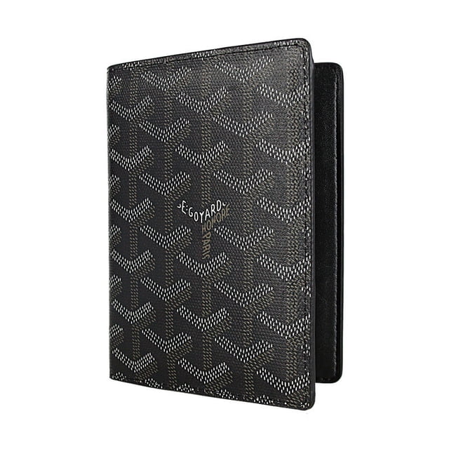 Goyard Cartera De Cuero Genuino Soporte De Pasaporte Multifuncional La Tarjeta De Visita Monedero De Documentos