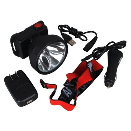 Kohree 5W LED Miner Headlight Super Brightness Hot Rechargeable Mining Headlamp Camping Hiking Fishing Cap Lamp with