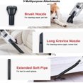 thumbnail image 5 of Ofertas promocionales Aspiradora de mano de 120 W, 2200 mAH, 5000 PA, recargable, para coche, cocina y hogar, aspiradora de mesa inalámbrica portátil para coche, 5 of 5