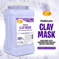 thumbnail image 2 of SPA REDI - Clay Mask, Lavender and Wildflower, 128 Oz - Pedicure and Body Deep Cleansing, Skin Pore Purifying, Detoxifying and Hydrating - Natural Bentonite Clay, Infused with, 2 of 7