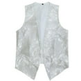 thumbnail image 1 of Uinagy Men's Sequined Suit Vest, 1 of 6