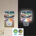 thumbnail image 2 of Yayeee LED Night Light for The Home Plug in With Light Sensors 2 Pack, Colorful Road at Night, 2 of 6