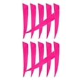 thumbnail image 1 of S SERENABLE 12 Pieces 4 Inch Feathers Fletchings Vanes Rose Red, 1 of 9