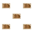 thumbnail image 3 of Bewildely Molde de galletas de portátil en relieve pastel galleta pan de jengibre decoración molde hogar hornear Gadget para fiesta de festival Type2 NO2, 3 of 6