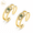 gold-2 pack, variant on Women's Evil Eye Ring Adjustable Open Band Blue Eye Statement Ring, Vintage Inspired Fashion Jewelry for Finger Accessories, Daily Wear and Gift Style发