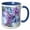 Blue/White, variant on 3drose, Usa, South Carolina, Beaufort, Detail of Redbud Tree, 11oz Two-tone Yellow Mug