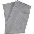 thumbnail image 5 of Reebok Womens Capri Seamed Compression Athletic Pants, Grey, Large, 5 of 5