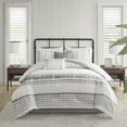 thumbnail image 2 of Morgan 6 Piece Cotton Jacquard Oversized Comforter Set, 2 of 2
