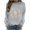 Light Gray 0831 sweatshirts, variant on Womens Plus Size Crew Neck Halloween Sweatshirts Trendy Sequins Pumpkin Skull Fall Long Sleeve Graphic Tops Causal Loose Fit Tshirts Pullovers Beige L