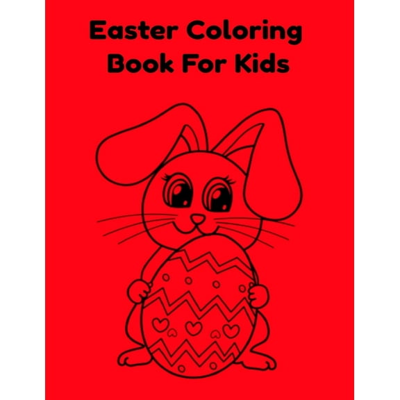 Easter Coloring Book For Kids (Paperback)