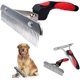 thumbnail image 1 of Dog Brushes for Grooming Large Dogs, Long Hair Dog Rake Pet Comb Pet Grooming Brush with Anti-Slip Handle,Steel Comb for Golden Retriever Husky German, 1 of 5