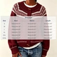 thumbnail image 2 of Rrxhxhs Cardigan Sweaters for Women Crew Neck Fair‑Isle Jacquard Toggle Closure Long Sleeve Retro Nordic Knit Cover Up, 2 of 6