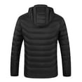 thumbnail image 5 of Heated Hooded Jacket for Men Women USB Charging Electric Body Warmer Heated Hoodie Jacket Hooded Heating Warm Jacket, 5 of 5