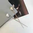 thumbnail image 4 of Eoperou Hair Stick Elegant Simple Design Headdress Metal Korean Style Temperament Hair Clip Pin Hair Accessories, 4 of 8