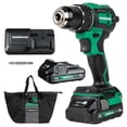 thumbnail image 1 of Metabo HPT 18V MultiVolt Perceuse-Verin Sans Fil / 620 Po-Lbs de Couple / Compacte / Contrôle de Force Réactive / 22 + 1 Réglages d'Embrayage / Lumière DEL / Crochet de Courroie / Garantie à Vie de l'Outil / DS18DEX, 1 of 8