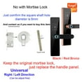 thumbnail image 2 of Tuya Smart Door Lock Fingerprint Password IC Card Keyless Remotely Unlock Use AA Battery Support 8 Language Voice ,More Secure, 2 of 6