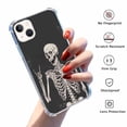 thumbnail image 2 of Rock Skull Case for iPhone 13,Aesthetic Art Design Pattern Soft TPU Bumper Case Cover, 2 of 5